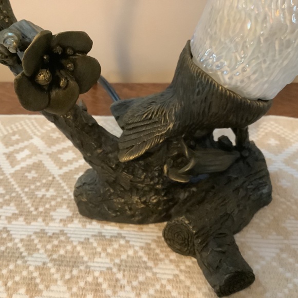 Vintage hummingbird lamps set of 2 - Picture 13 of 16